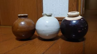 Buy Japanese WW2 Military Ceramics Pots Lot Of 3 Antique Army Soldier • 192.59£