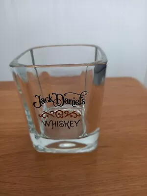 Buy Jack Daniels Square Cut Whiskey Glass - Pub Bar Whisky Tumbler • 7.99£