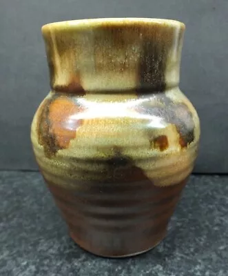 Buy Vintage Lamorna Cornwall Studio Pottery Stoneware Vase Incised Signature • 10£