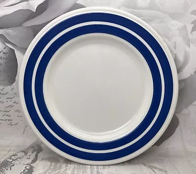 Buy Staffordshire Potteries Ironstone Blue & White Stripe Side Plate 6.5  • 3.50£