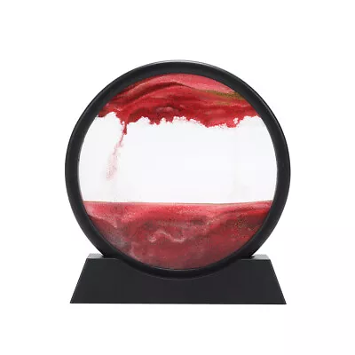 Buy 3D Moving Sand Art Picture Hourglass Deep Sea Sandscape Glass Quicksand Painting • 8.15£