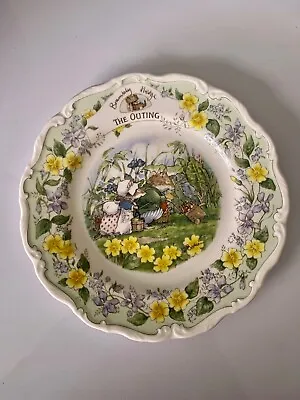 Buy Royal Doulton Bone China Brambly Hedge Plate  The Outing  • 40£