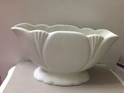 Buy Dartmouth Pottery Stone White Tulip Mantle Vase.Art Deco Style,93B • 14.50£