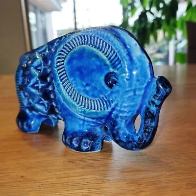 Buy Flavia Bitossi Rimini Blue Elephant Work Made In A Pottery Workshop In Montelupo • 144.10£