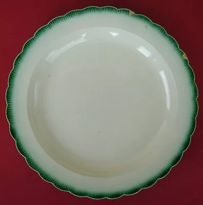 Buy Sewell Pearlware Green Edged Plate C1820 • 30£