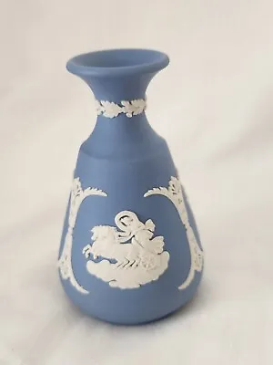 Buy Wedgwood Jasperware Blue Small Vase Greek Mythology • 0.99£