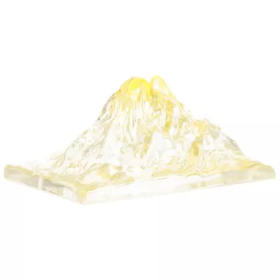 Buy Crystal Snow Mountain Glass Figurine Collectible Miniature Ornament For Home-RO • 11.15£
