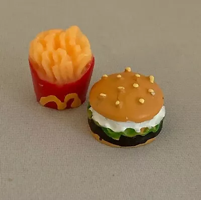 Buy Dolls House Miniature 1/12th Scale Representation Of Burger And Fries SK001 • 2.69£