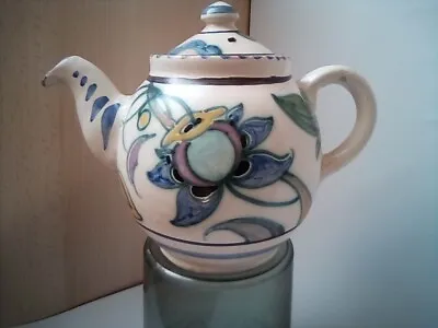 Buy Honiton Collard Pottery Art Deco Style Tea Pot - Jacobean  Pattern - 14 Cm • 21£