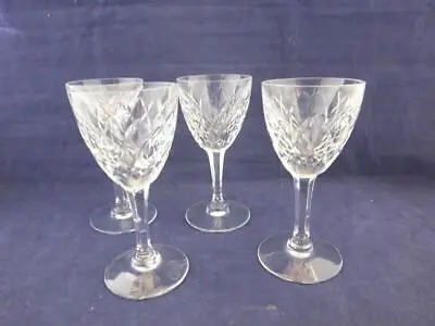 Buy Unbranded Cut Glass Sherry Glasses - 4. • 14.46£
