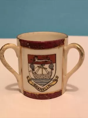 Buy Shanklin Crested China Small Loving Cup - Rococo China • 2£