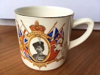 Buy Queen Elizabeth II 1953 Coronation Commemorative Burlington Ware Mug Cup Collect • 30£