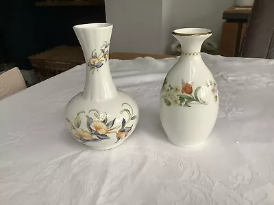 Buy Aynsley Just Orchids And Wedgwood Mirabelle Bone China Vases/Ornaments • 0.99£