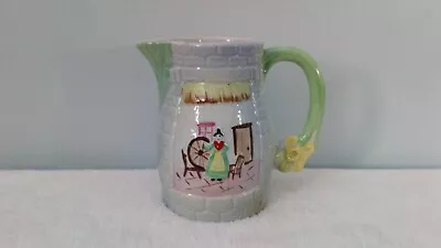 Buy Robert Lewis Jug Made In Wales. Maid With The Spinning Wheel,  Harlech, Daffodil • 8£