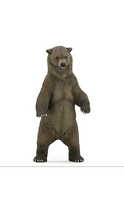 Buy PAPO Grizzly Bear Wild Animal Kingdom 50153 Figure Kids Toy Collectables Aged 3+ • 9.99£