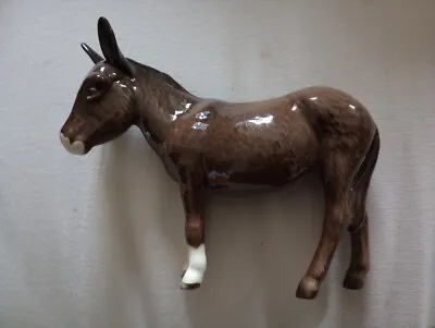 Buy Vintage Beswick China Figurine Brown Donkey. VGC • 25£