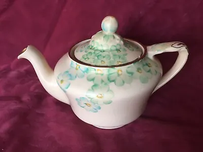 Buy Beautiful Quite Dainty Small Grays Pottery Floral Flowers SUNBUFF Teapot  • 19.99£
