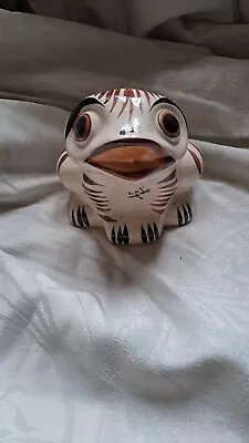 Buy Vintage Tonala Toad Pottery Frog Mexican Folk Art Signed Mexico Free Postage • 17.55£