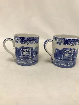 Buy 2 X Spode Blue Room Collection Mugs • 18£