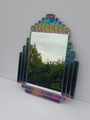 Buy Stunning Art Deco Style Stained Glass Mirror  • 96£