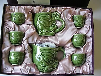 Buy A Stunning Chinese Porcelain Teapot / Set In Excellent Condition • 99£