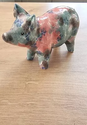 Buy Pig Ornament By Park Rose Bridlington Pottery In Pristine Condition • 12.99£