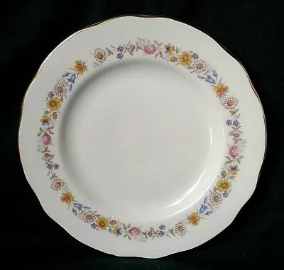 Buy Duchess Meadowsweet Side Plate Bone China Tea Plate Pink Yellow And Blue Flowers • 14.95£