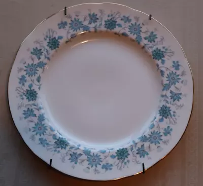Buy Vintage Colclough Floral Blue And White Bone China Decorative Plate, England • 3.99£