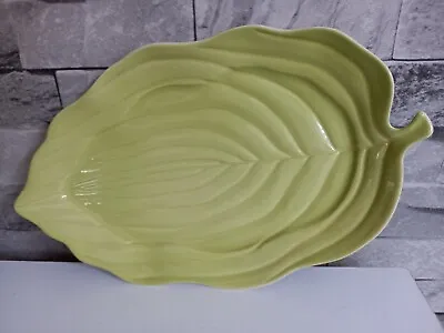Buy Carltonware Hand Painted Green Leaf Australian Design Dish/plate - Made England • 17£