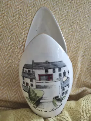 Buy Thwaite In Swaledale Sandland Ware  Vase Vintage Rare Unusual Shape  • 11.95£