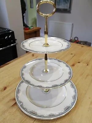 Buy Royal Doulton ALBANY Three Tier Cake Stand • 34.95£