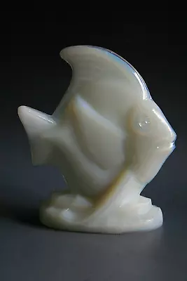 Buy Art Deco Sabino Opaline Glass Fish Figurine • 46.74£