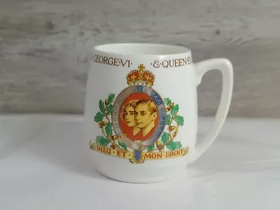 Buy 1937 British Pottery King George VI And Queen Elizabeth Coronation Cup • 10£
