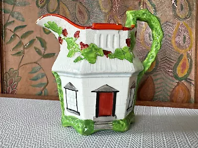 Buy Antique Staffordshire Pearlware Pottery Cottage Ware Pitcher Creamer • 71.49£
