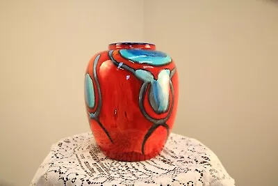 Buy Poole Pottery Volcano Large Vase Rare • 70£