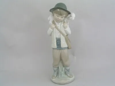 Buy Zaphir Pre Nao Little Shepherd Boy Carrying A Lamb 9 1/2  Figurine.  • 9.99£