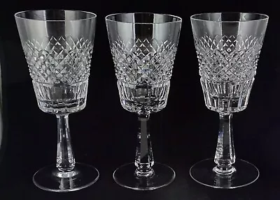 Buy 3 Galway O'Donnell Plain Base Water Goblets Irish Crystal 7 5/8  • 28.94£