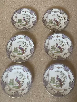 Buy 6 Copeland Spode Ledoux Side Plates C1890. 6.5 Inches Wide Beautiful!!!! • 18£