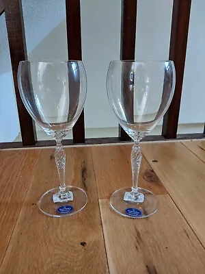Buy Royal Doulton Finest Crystal Tennyson Wine Glasses Goblets New • 24£