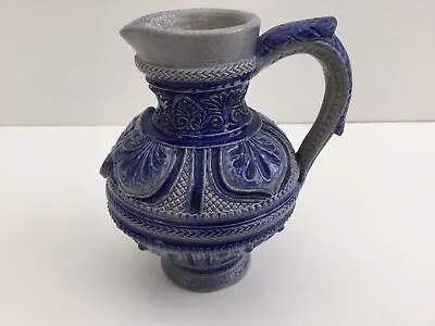 Buy Westerwald Salt Glazed Stoneware Jug Pottery Antique • 44.99£