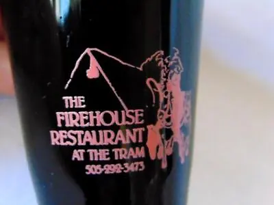 Buy Vintage AMETHYST SHOT GLASS JIGGER, Firehouse Restaurant At The Tram, New Mexico • 14.15£