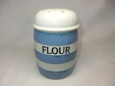 Buy Vintage T G Green Cornish Kitchen Ware Blue & White Striped Flour Shaker Sifter • 34.99£