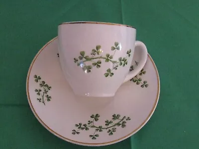 Buy Vintage Irish Arklow Teacup & Saucer Shamrocks Ireland Pottery Ceramic China • 12.54£