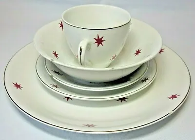 Buy Alfred Meakin Very Rare Star Pattern, Five Pieces, Mid-Century, Please Read All. • 15£