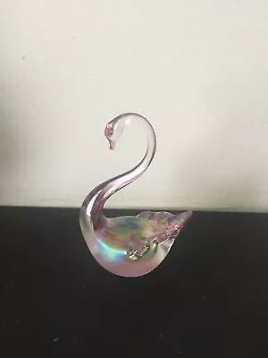 Buy Stunning Vintage Heron  Glass Swan • 20£