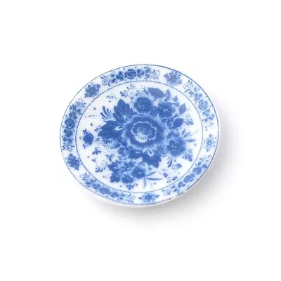 Buy Dolls House Plate Delft Style Decorative Lounge Ornament Miniature 1:12th Scale • 2.79£