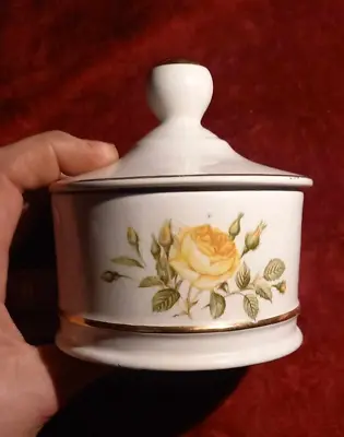 Buy Vintage James Kent Old Foley Floral Design China Trinket Pot - Powder Puff • 4.99£