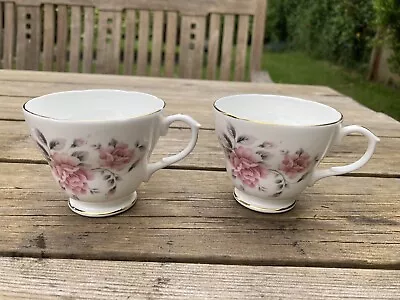Buy Two Vintage Duchess Bone China Tea Cups X 2 • 4.99£