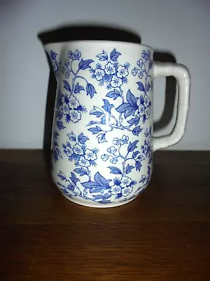 Buy Ironstone Staffordshire 'MAY BLOSSOM' - A Lovely Jug - 10.5 Cms High - Vgc • 2.99£