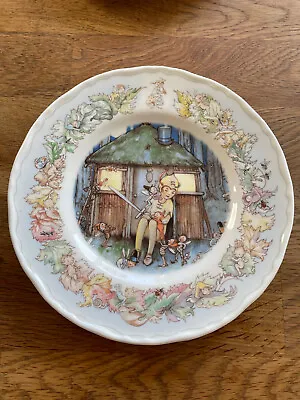 Buy Royal Worcester Plate, Peter Pan Collection, Fine Bone China, Peter Keeps Watch' • 5£